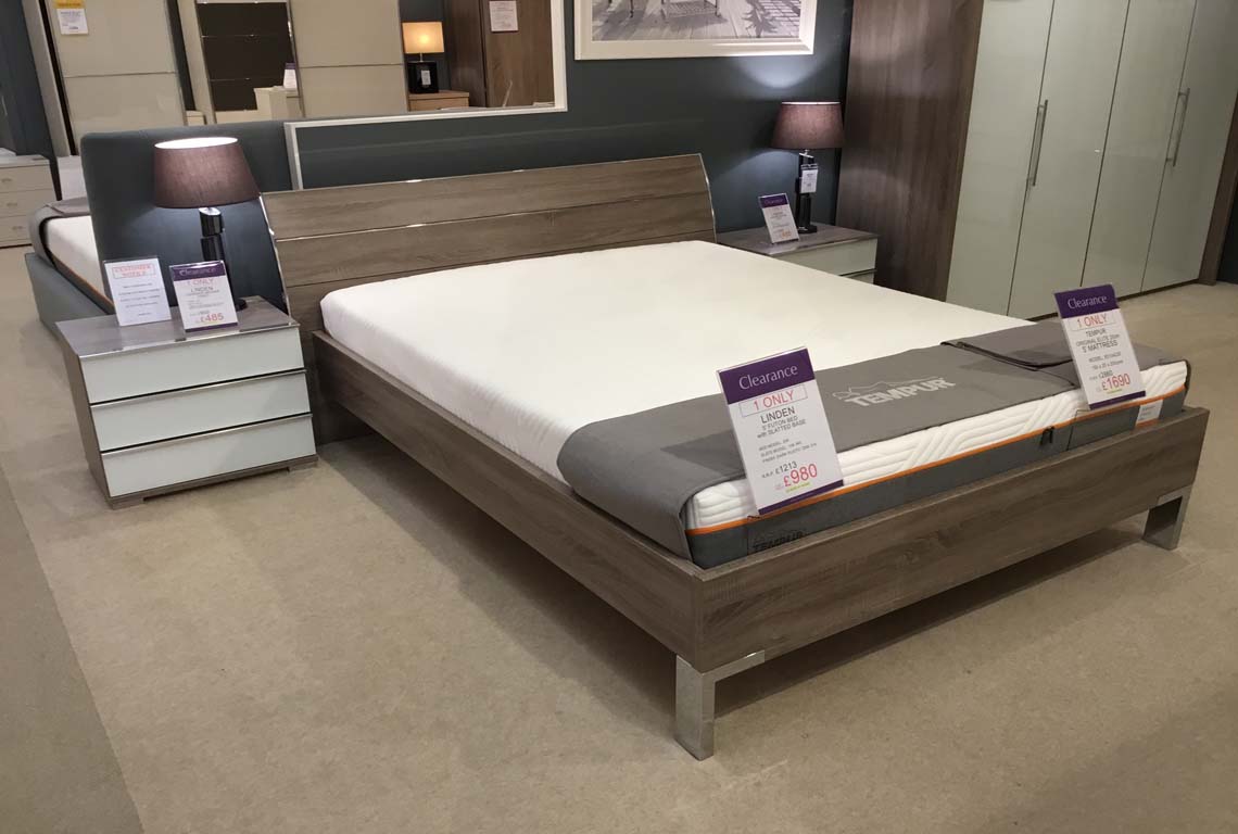 Linden 5' Futon Bed with Slatted Base
