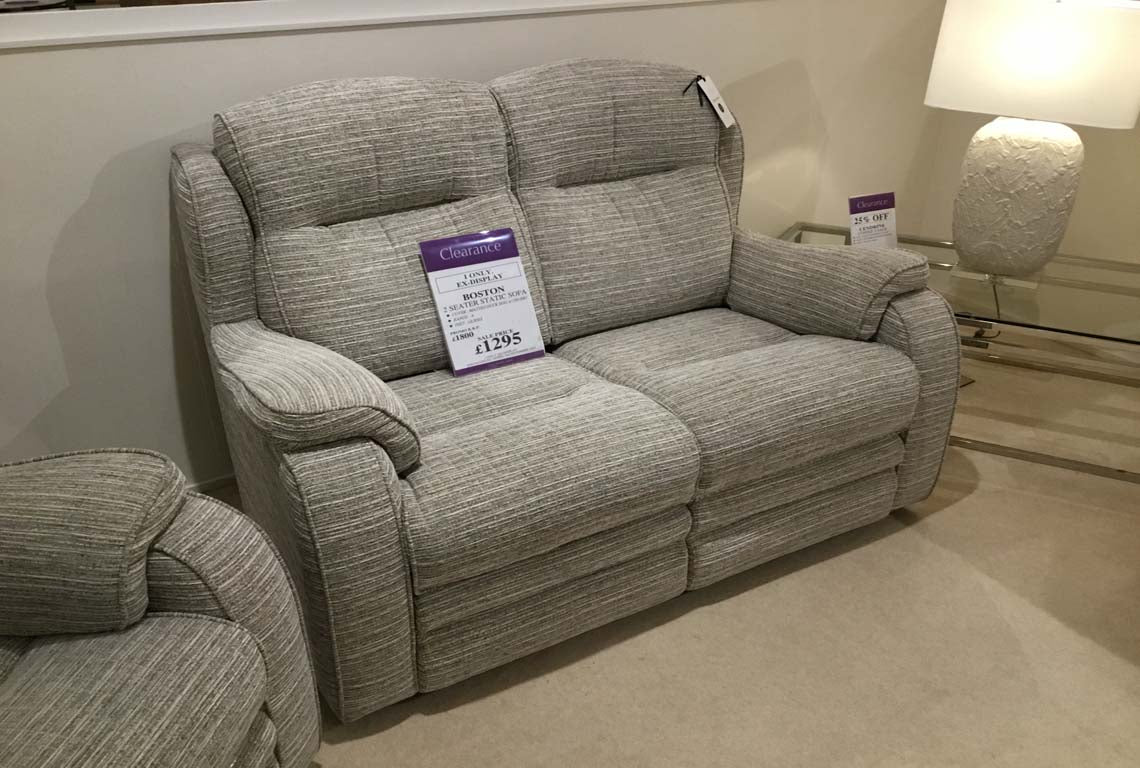 Boston 2 Seater Static Sofa