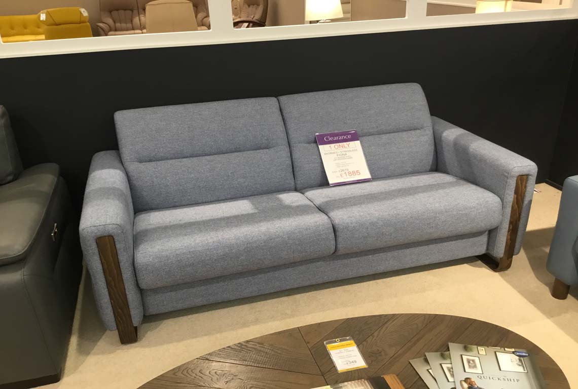 Ekornes Stressless® Fiona 2.5 Seater Sofa with Wooden Arms