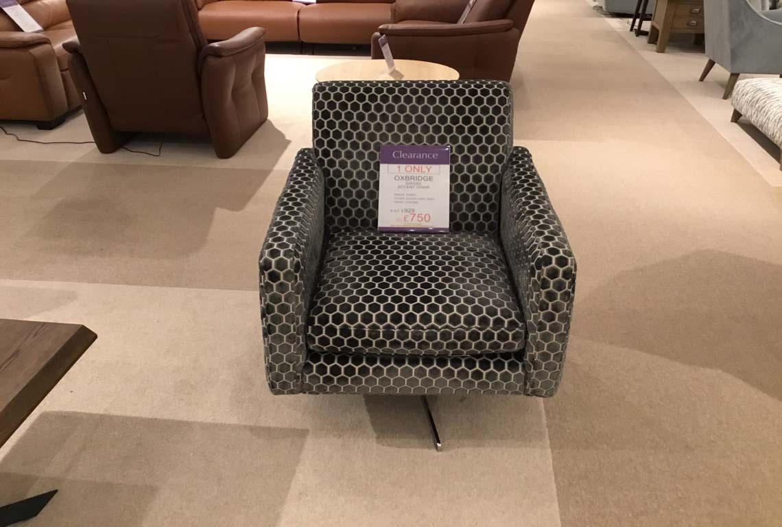 Oxbridge Swivel Accent Chair