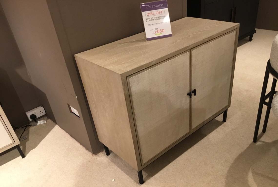 Nordic Tranquility 2 Door Sideboard